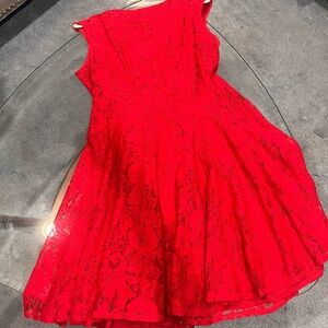 Danny & Nicole Vibrant Red Dress